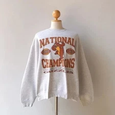Vintage 90s University of Montana Grizzlies Crewneck Sweatshirt S-5XL