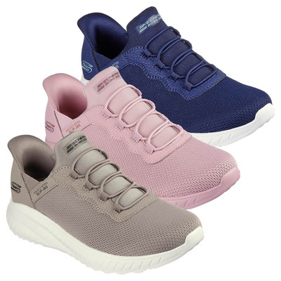Skechers Damen 2025 Bobs Sport Truppe Chaos Slip IN Memory Foam Turnschuhe