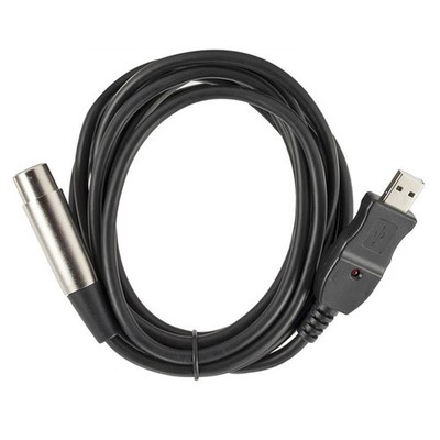 3m USB Microphone Mic Link Cable USB2.0 Male to XLR Female Cable For PC Computer
