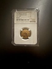 2016 Queen’s Beasts Lion £25 Gold Coin NGC MS69 | 1/4oz Gold