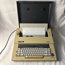 Smith Corona XD 7000 Spell Right II Model 5L Electric Typewriter With Cover Case thumbnail