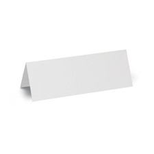 [6393602] Maul Badges Nominatifs en Carton 21x7,5 cm 100 Pièces Blanc