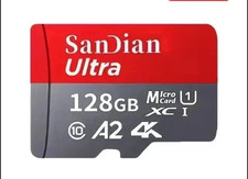 SanDisk Ultra Micro SD 128GB Class 10 SDHC SDXC Memory Card & Adapter