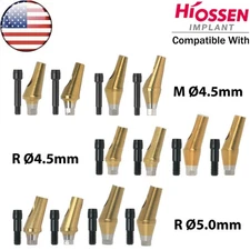 US Dental 17° Angled Anatomic Abutment Mini Regular Ø4.5/5.0mm Fit Hiossen Oss