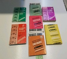 Vintage Glass's Guides Job Lot x 7