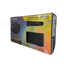 Sony Discman D-242CK Portable CD Player Black ESP w/ Car Kit Boxed