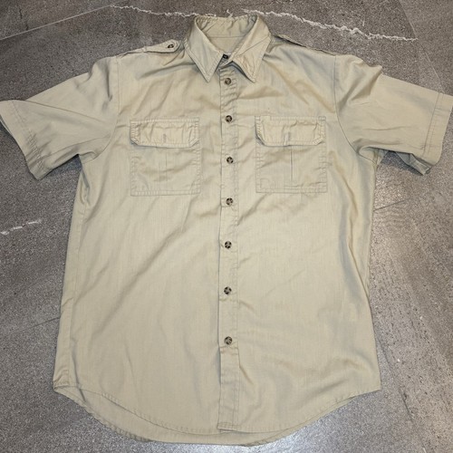 Tilley, Vintage Tilley Endurables Give Em Hell Safari Hiking Shirt Mens Medium Canada