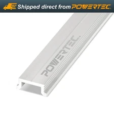 POWERTEC 48" Aluminum Miter T-Bar for Table Saws, Router Tables, Band Saws, 1 PK