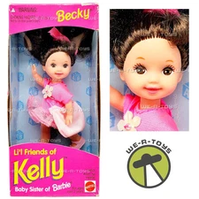 Barbie Lil' Friends of Kelly Becky Doll 1995 Mattel 14906