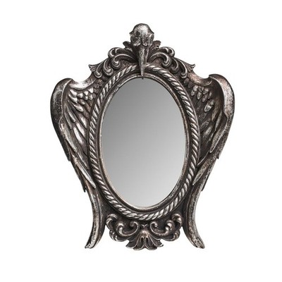 Alchemy Gothic My Soul From the Shadow Mirror Crow Raven Wings Witchy Vampire