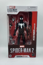 MARVEL LEGENDS SPIDER-MAN 2 BLACK SUIT PETER PARKER SYMBIOTE GAMERVERSE FIGURE