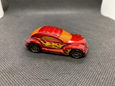 Hot Wheels - Chrysler PT Cruiser Pronto Red - Diecast Collectible - 1:64 - USED