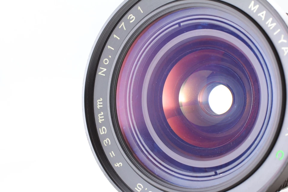 [Exc+5] Mamiya Sekor C 35 mm f/3,5 para M645 1000S Super Pro TL de JAPÓN Foto 3 de 4