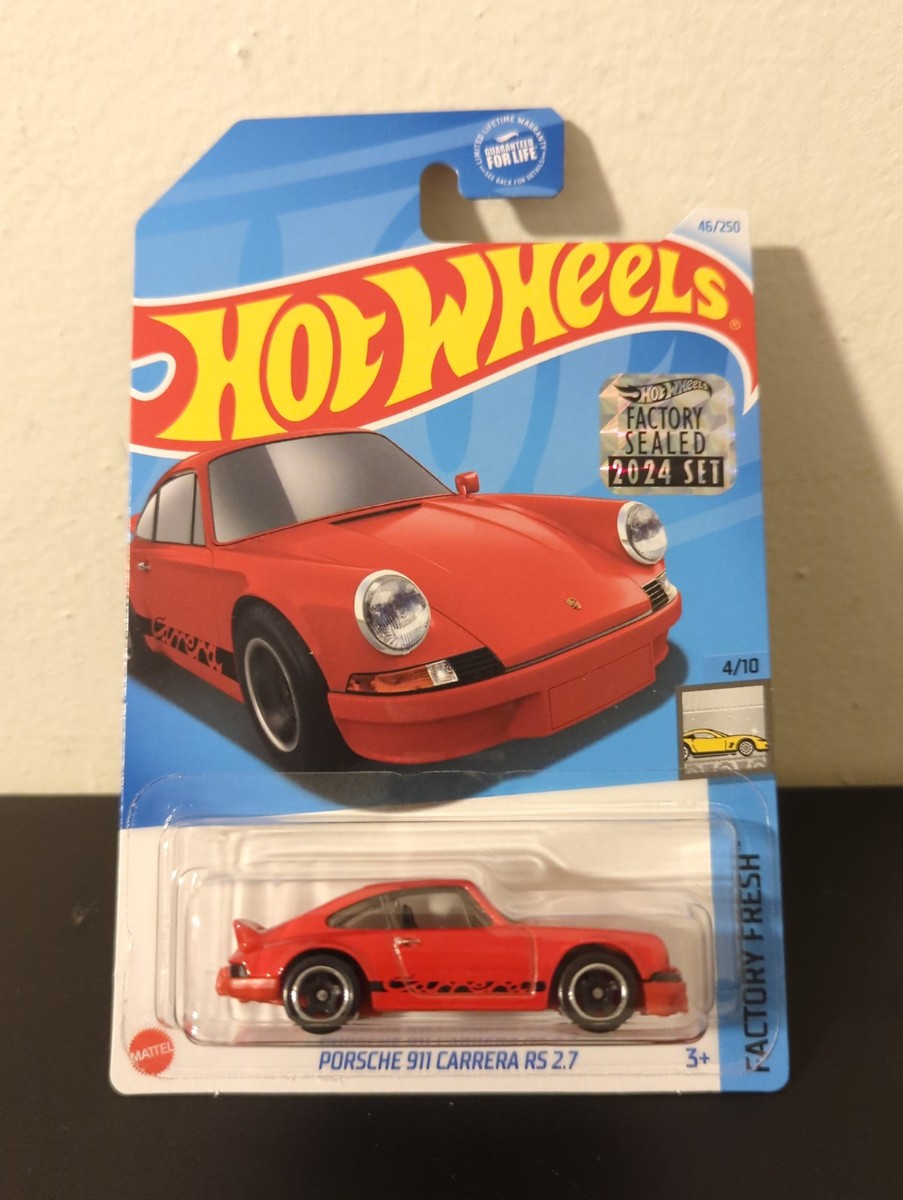 Hot Wheels Porsche 911 Carrera RS 2.7 Red 2024 Factory Fresh