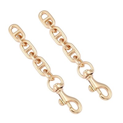Anbys 2pcs Purse Strap Extender Bag Extender Chain Oblong Shape Replacement P...