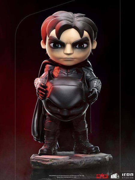The Batman Movie 2022 Batman Unmasked Minico Figur Iron Studios-image