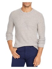 Designer Brand Mens Honeycomb Brown Crew Neck Pullover Sweater XXL