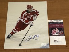 Jack Eichel Signs Exclusive Autograph Card Deal with Leaf 18