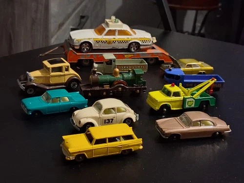 Matchbox Lesney Vintage Lot of (11) Collectible Vehicles