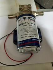 Marco UP3/OIL 12V Gear Pump Electric Oil Transfer Viscous Liquid 2 Bar 5.5 LPM
