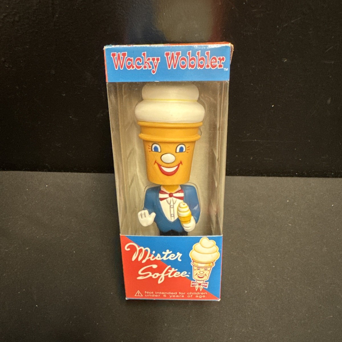 Funko Wacky Wobbler Mister Softee Vanilla Bobble-Head 2002