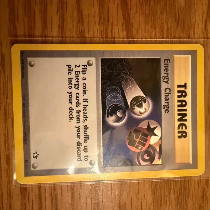 Energy Charge 85/111 Neo Genesis Pokemon TCG MP