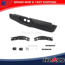 Suit For Toyota Tundra 2000-2006 Black Rear Step Bumper Complete Assembly Suit For Toyota Tundra 2000-2006 Black Rear Step Bumper Complete Assembly