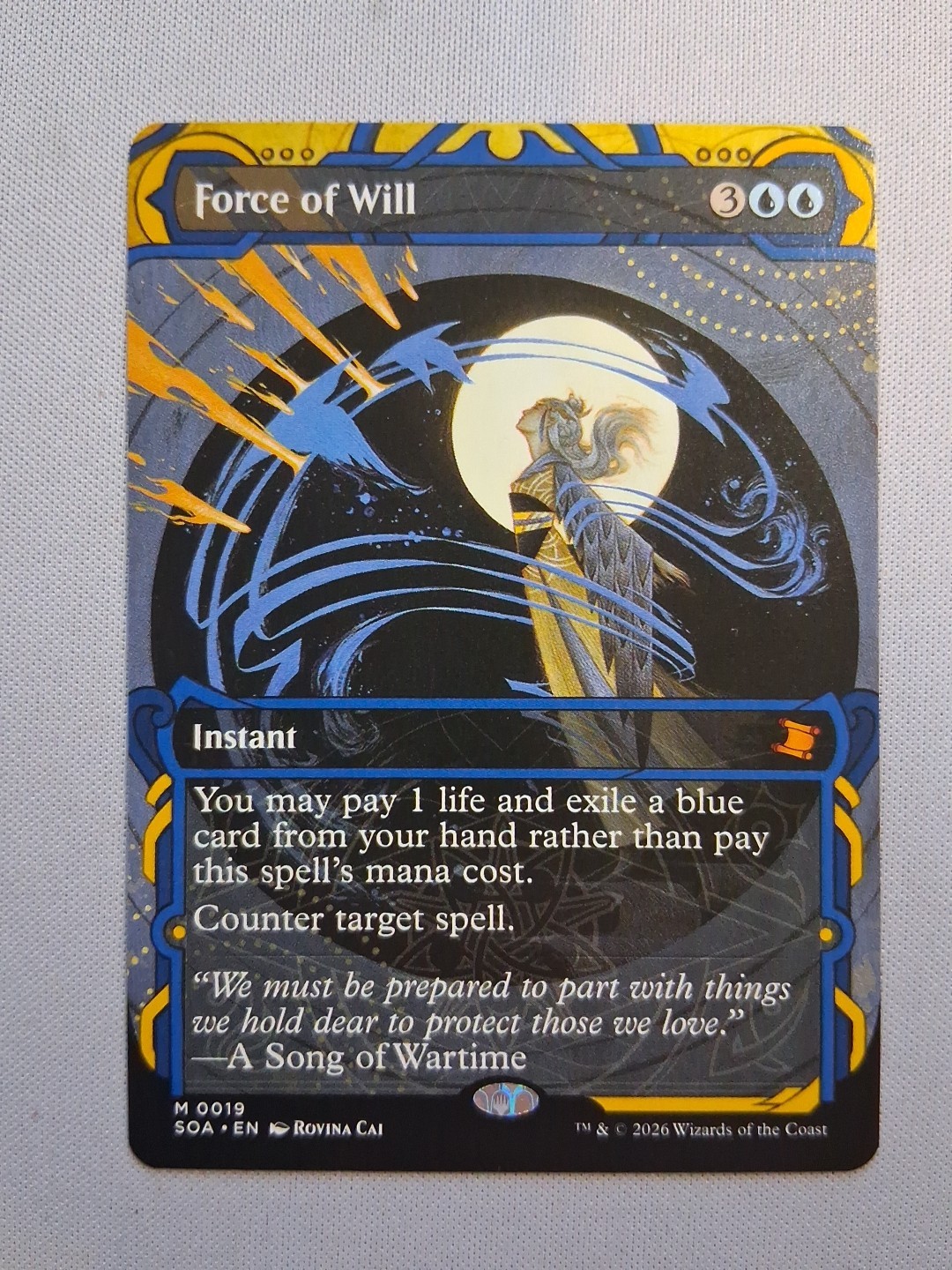 Force of Will - Secrets of Strixhaven (Mystical Archives) MTG NM