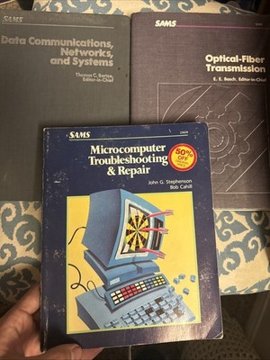 SAMS Optical Fiber Transmission, Microcomputer Trouble Shooting, Data Comm Etc
