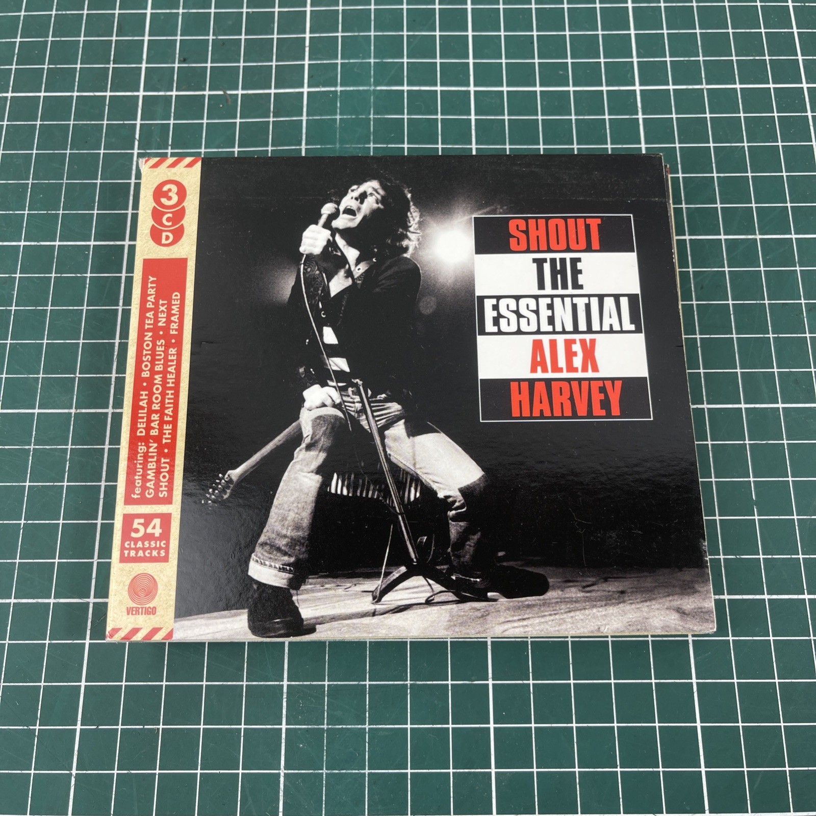 Alex Harvey Shout The Essential Alex Harvey 3 Disc CD Album Blues Rock Music