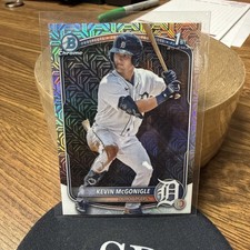 2025 Bowman Chrome Mega Mojo Refractor #bcp-79 Kevin Mcgonigle 1st Bowman Tigers