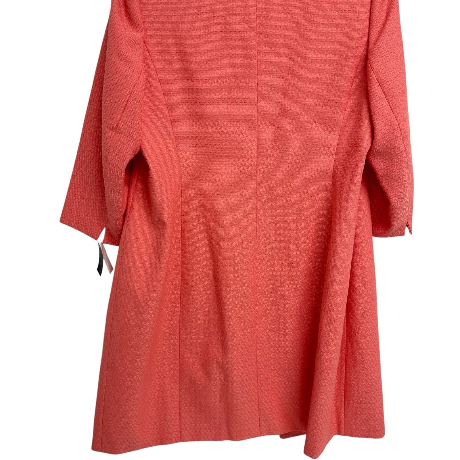 John Meyer Collection women's Long Blazer Soft Coral color collar size 18W