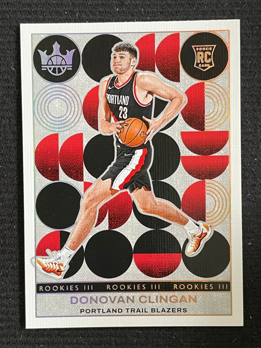 Donovan Clingan 2024-25 Panini Court Kings Rookies III #181