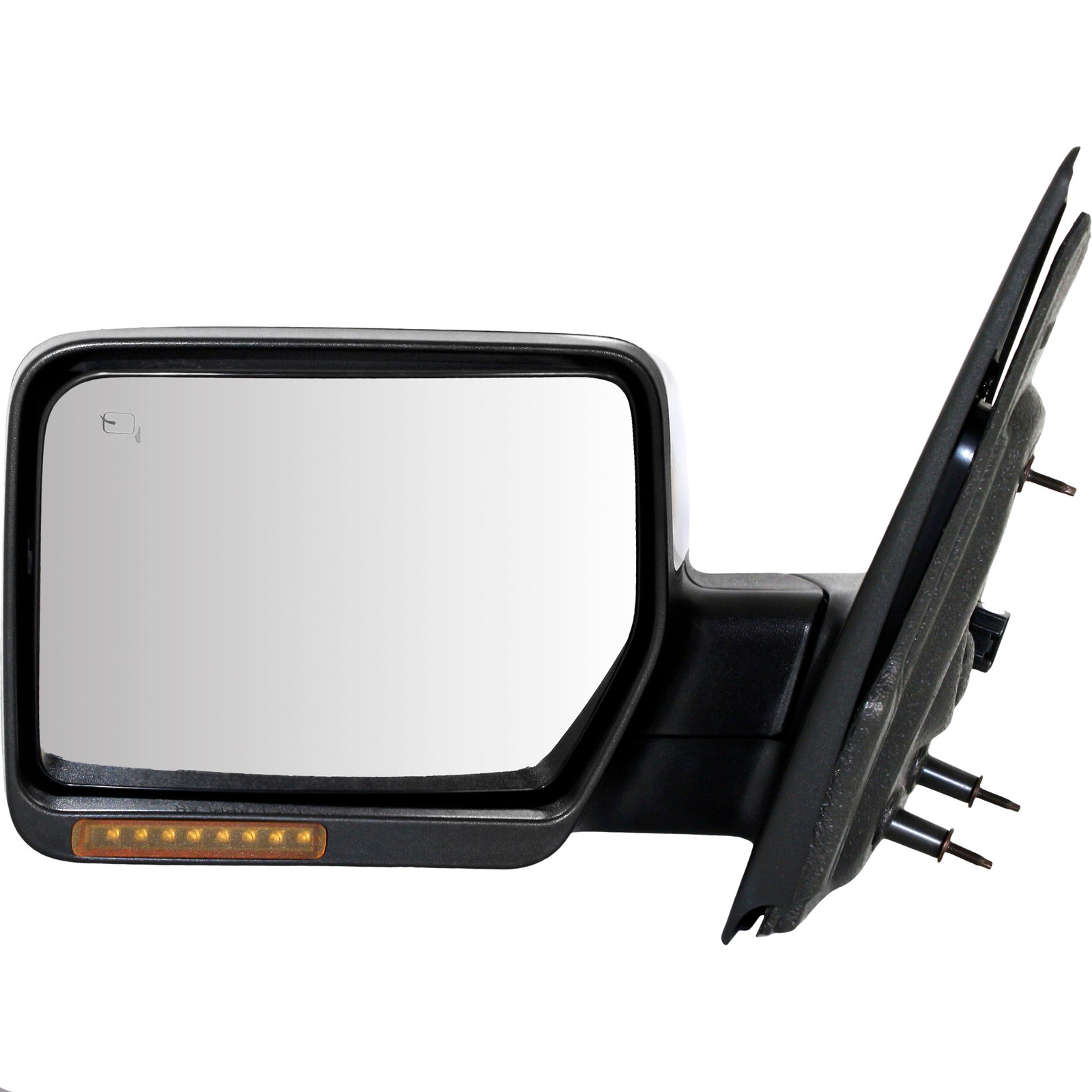 For 2007-2008 Mark LT Left Mirror Chrome 8L3Z 17683 AA-PFM