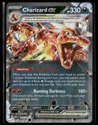 Charizard EX 125/197 Obsidian Flames Holo Double Rare