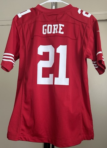 SF 49ers Frank Gore #21 Nike Football Jersey Youth Size L (14-16) - Picture 2 of 13