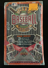1992 Upper Deck Baseball Collector's Choice High Series Factory Sealed Box