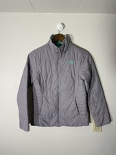 North Face Jacket Girls Large 14/16 Gray Puffer Lightweight Insulated Winter