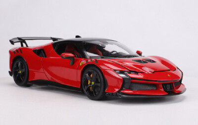 Bburago 1:18 Ferrari SF90 XX Stradale Red Diecast Model Racing Car