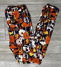 NEW Vintage Lularoe OS Leggings Multicolored Floral Flowers One Size