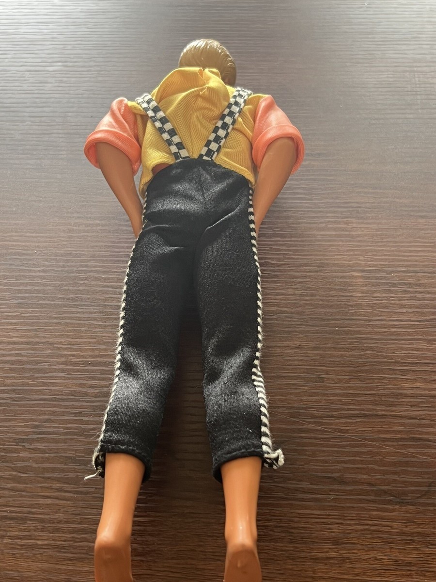 Vintage 1988 Cool Times Ken Doll Barbie Mattel Pizza Shirt