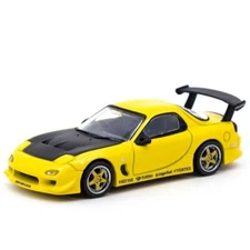 Tarmac Works 1:64 Vertex Mazda RX-7 FD3S Yellow