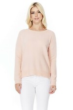 YEMAK Women's Long Sleeve Crewneck Casual Soft Knit Pullover Sweater MK8015 S-L 