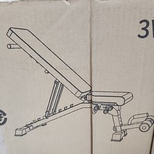 Adjustable Weight Dumbbell Bench Incline Decline Foldable Body Workout Exercise