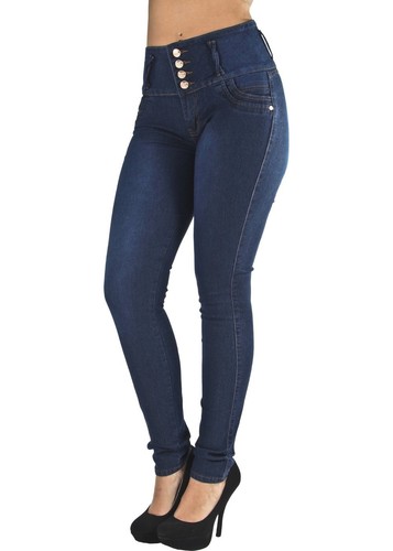 Plus Size, Butt Lifting, Levanta Cola, High Waist Sexy Skinny Jeans - 第 5/7 張圖片