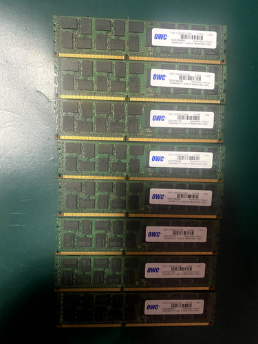 Barrette RAM DDR3 ECC 32Go OWC Pour Mac Pro - 1333MHz, PC3-10600, Modèle OWC1333D3MPE32G, Neuf