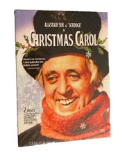 A Christmas Carol 2 DVD Set B/W  Color Alastair Sim Dickens 1951 OOP Sealed