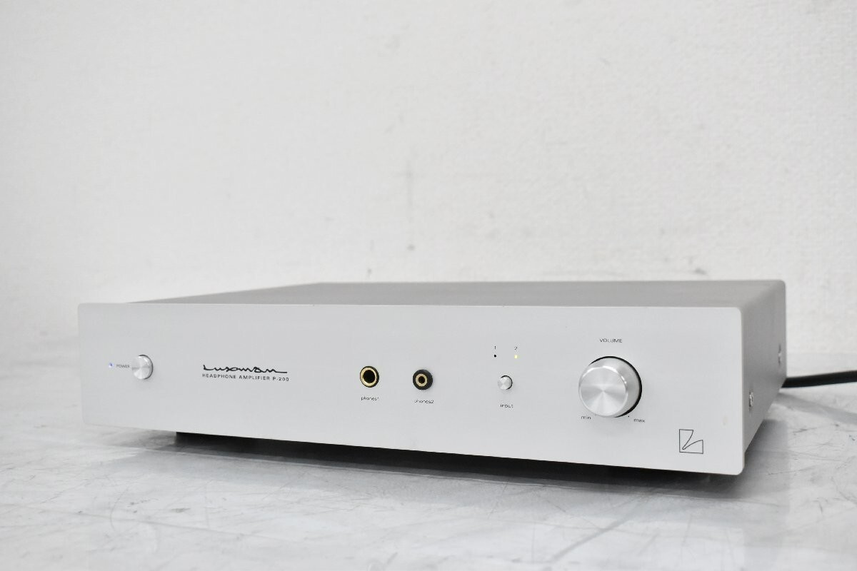 LUXMAN Headphone Amplifier P-200 AC100V DAC Audio Instrument