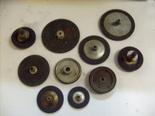 10 Lot Mixed Reel To Reel Rubber Idler Assembly - Wheels Wheel