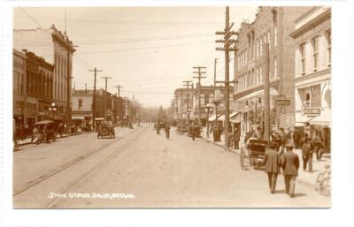 State Street, Salem: Oregon USA Postkarte (C87574)